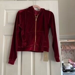 NWT Fabletics Donna Velour Hoodie